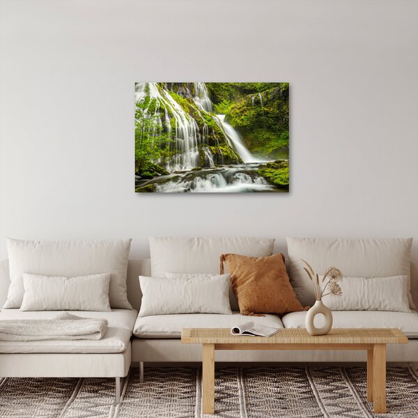 Obraz - Wodospad, Wind River Valley (70x50 cm)