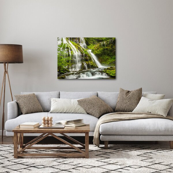 Obraz - Wodospad, Wind River Valley (70x50 cm)