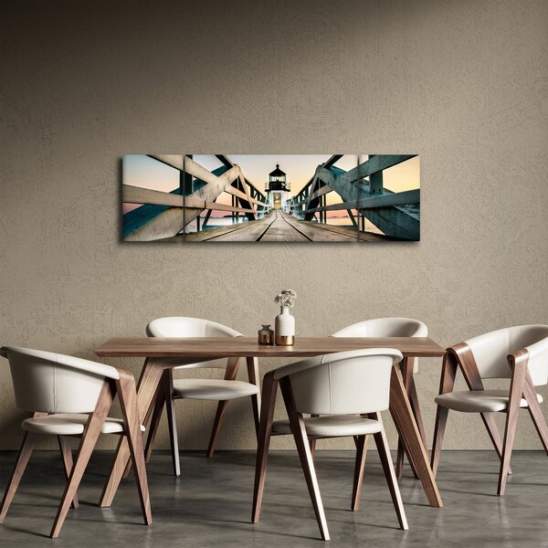Obraz - Na molo (170x50 cm)