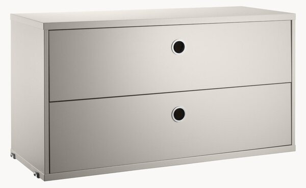 Szafka z szufladami String System, S 78 x G 30 cm