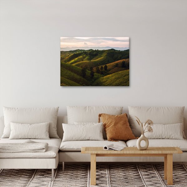 Obraz - Widok na tajskie wzgórza (70x50 cm)