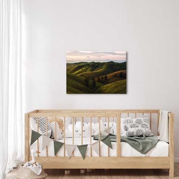 Obraz - Widok na tajskie wzgórza (70x50 cm)