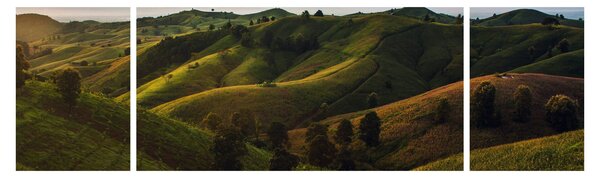 Obraz - Widok na tajskie wzgórza (170x50 cm)
