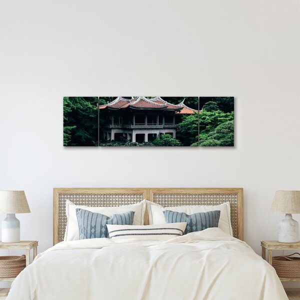 Obraz z japońskiego ogrodu narodowego (170x50 cm)