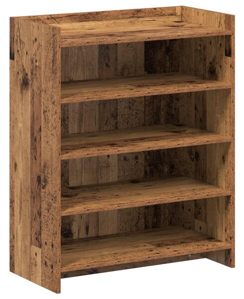 Szafka na buty z przechowywaniem Stare drewno 73,5 x 36 x 92 cm