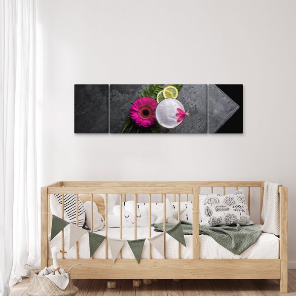 Obraz - Noc w Bangkoku (170x50 cm)