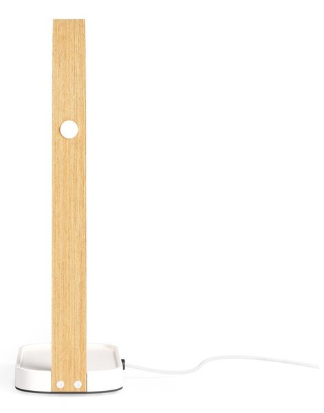 Lustro z drewnianą ramą (powiększenie 10x) kosmetyczne 12x38 cm Bellwood – Umbra