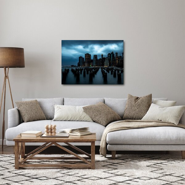 Obraz - Widok na drapacze chmur Nowego Jorku (70x50 cm)