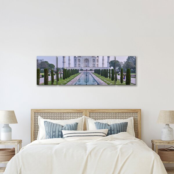 Obraz - Taj Mahal o wschodzie słońca (170x50 cm)