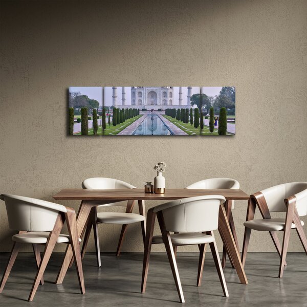 Obraz - Taj Mahal o wschodzie słońca (170x50 cm)