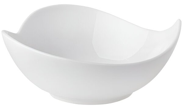 Salaterka AMBITION Salsa Liść 18 cm Biały