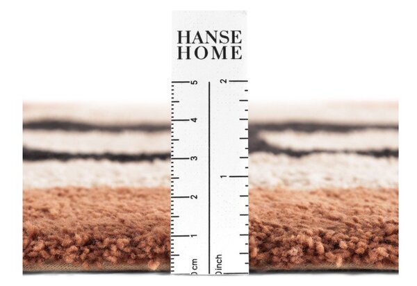 Brązowy bawełniany dywan dziecięcy odpowiedni do prania/tkany ręcznie 101x120 cm Snuggle Benni – Hanse Home