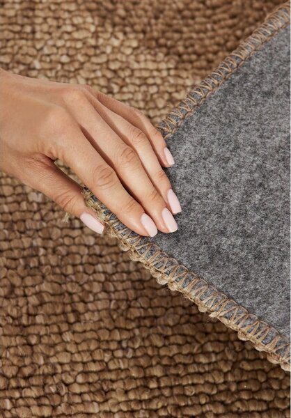 Jasnobrązowy chodnik odpowiedni do prania 80x240 cm Rocco Caramel – Elle Decoration