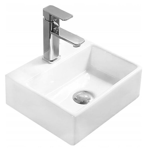Mexen Mini umywalka nablatowa 40 x 30 cm, biała - 21094000