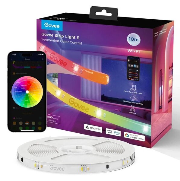 Taśma LED GOVEE H612C 10m Bluetooth/Wi-Fi