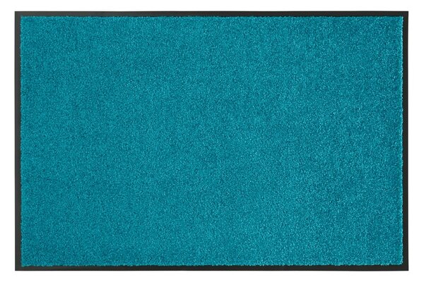 Turkusowa wycieraczka Hanse Home Wash & Clean, 39x58 cm