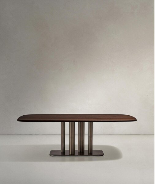 Stół w dekorze orzecha 110x220 cm Melvar – Kave Home