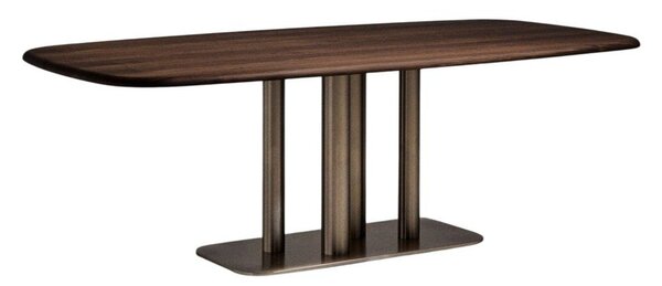 Stół w dekorze orzecha 110x220 cm Melvar – Kave Home