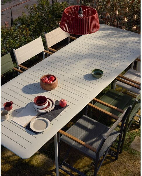 Metalowy stół ogrodowy 100x205 cm Brela – Kave Home
