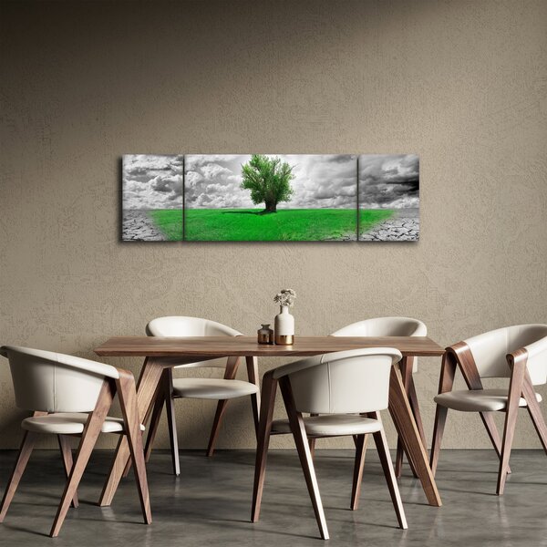 Obraz - Kawałek natury w mieście (170x50 cm)