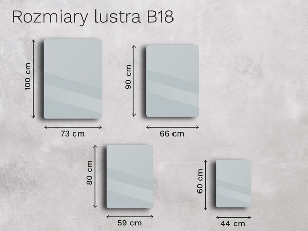 Lustro w ramie B18