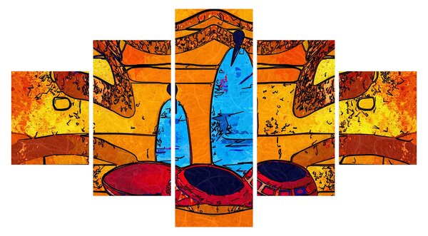 Obraz - Malarstwo starożytne (125x70 cm)