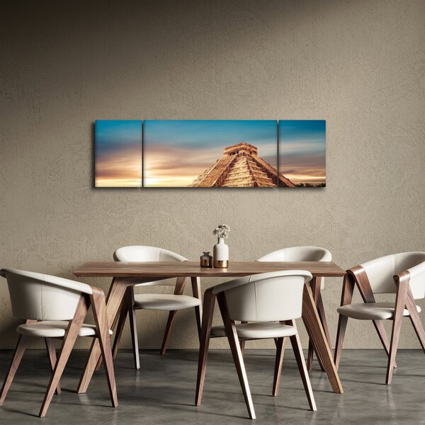 Obraz słynnego pomnika Majów (170x50 cm)