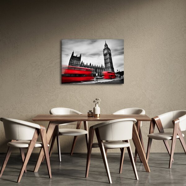 Obraz - Houses of Parliament w Londynie (70x50 cm)