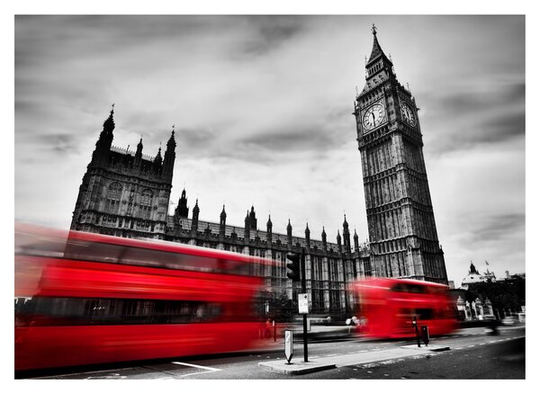 Obraz - Houses of Parliament w Londynie (70x50 cm)