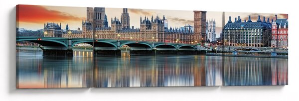 Obraz - Houses of Parliament w Londynie (170x50 cm)