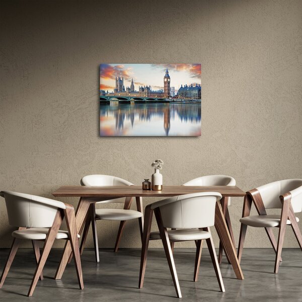 Obraz - Houses of Parliament w Londynie (70x50 cm)