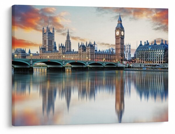 Obraz - Houses of Parliament w Londynie (70x50 cm)
