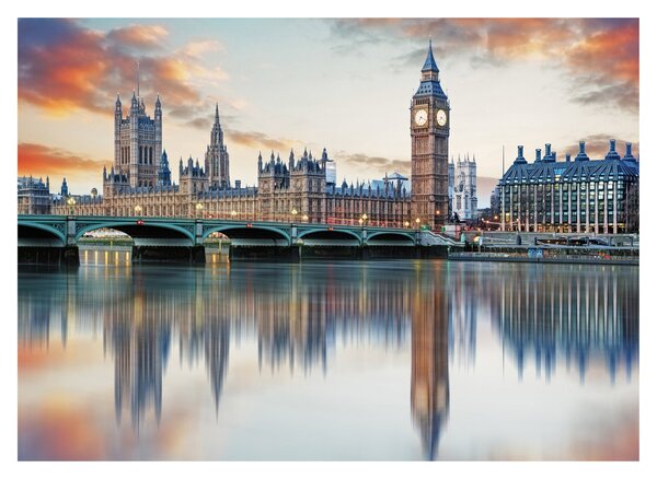 Obraz - Houses of Parliament w Londynie (70x50 cm)