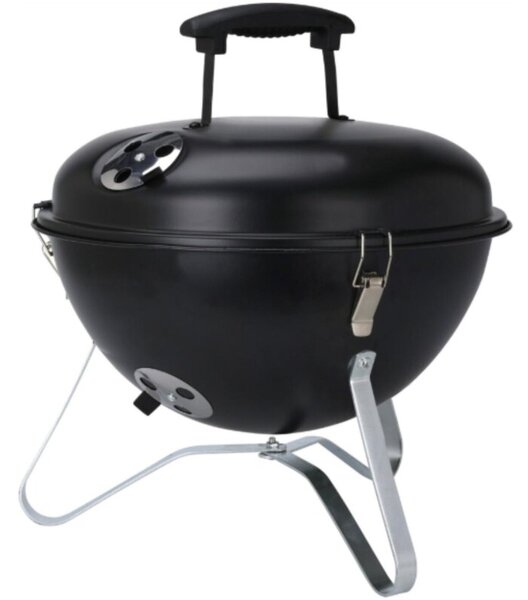 Grill ogrodowy węglowy BBQ LINE 520720 Turystyczny, zamykany, okrągły