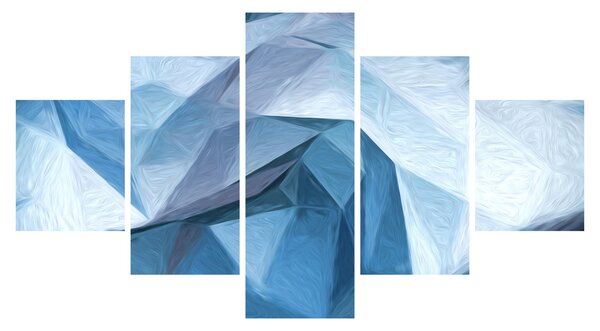 Obraz abstrakcji (125x70 cm)