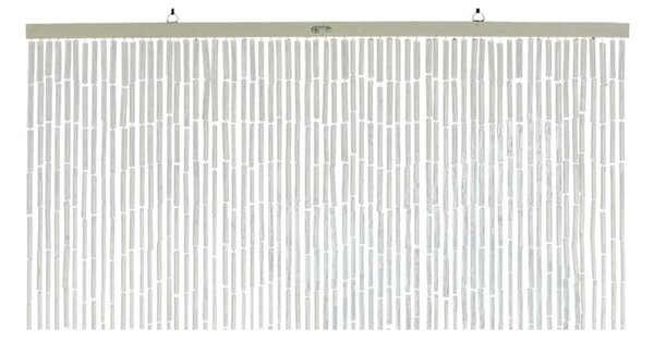 Pomarańczowa bambusowa zasłona do drzwi 200x90 cm Sunset – Maximex