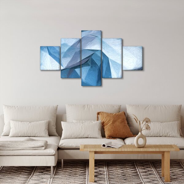 Obraz abstrakcji (125x70 cm)