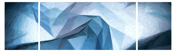 Obraz abstrakcji (170x50 cm)