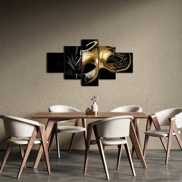 Obraz - Złoty drapak (125x70 cm)