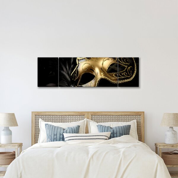 Obraz - Złoty drapak (170x50 cm)