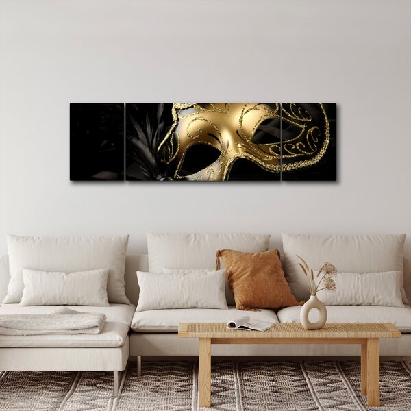 Obraz - Złoty drapak (170x50 cm)