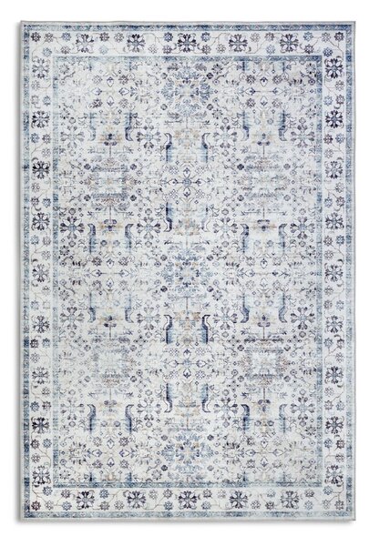 Jasnoniebieski dywan 120x160 cm Saveh Cream Blue – Elle Decoration