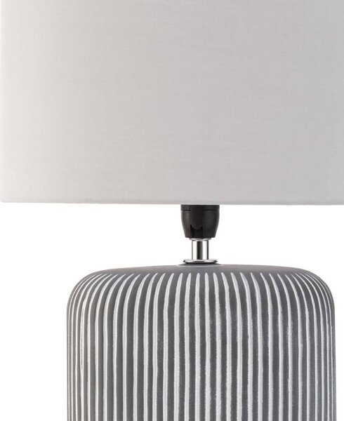 Pauleen Lampa stołowa Pure Shine, biały / opal, salon / jadalnia, ceramika, młodzieżowy