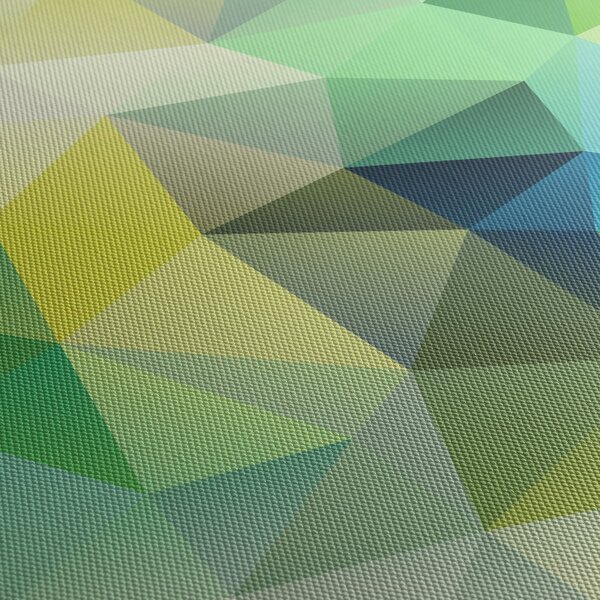 Obraz abstrakcji geometrycznej (70x50 cm)