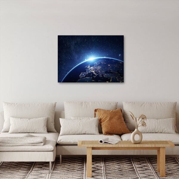 Obraz planety Ziemia (70x50 cm)