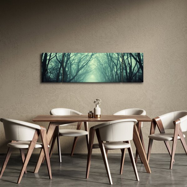 Obraz - Droga z aleją drzew (170x50 cm)