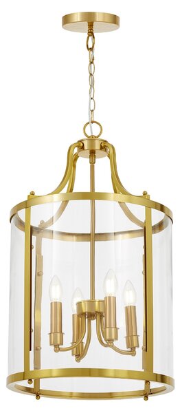 NOWOCZESNA LAMPA WISZĄCA MOSIĘŻNA ASCONA W4