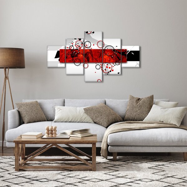 Obraz abstrakcji (125x70 cm)