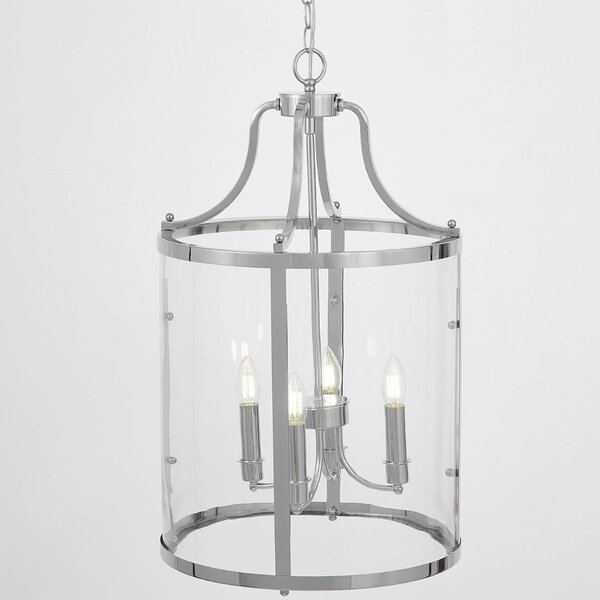 NOWOCZESNA LAMPA WISZĄCA CHROMOWANA ASCONA W4