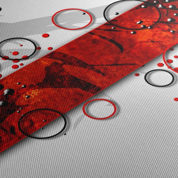 Obraz abstrakcji (170x50 cm)